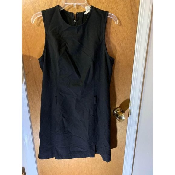 J Crew Business Casual Black Dress Size 12 Petite Womens - Picture 2 of 6